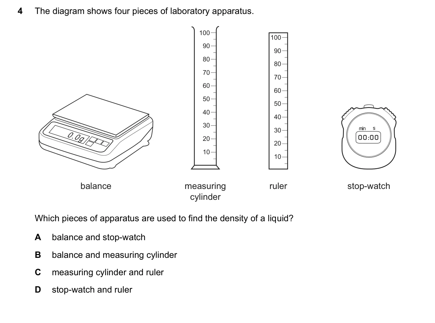 Question 4, November 2022, 0625 Paper 22