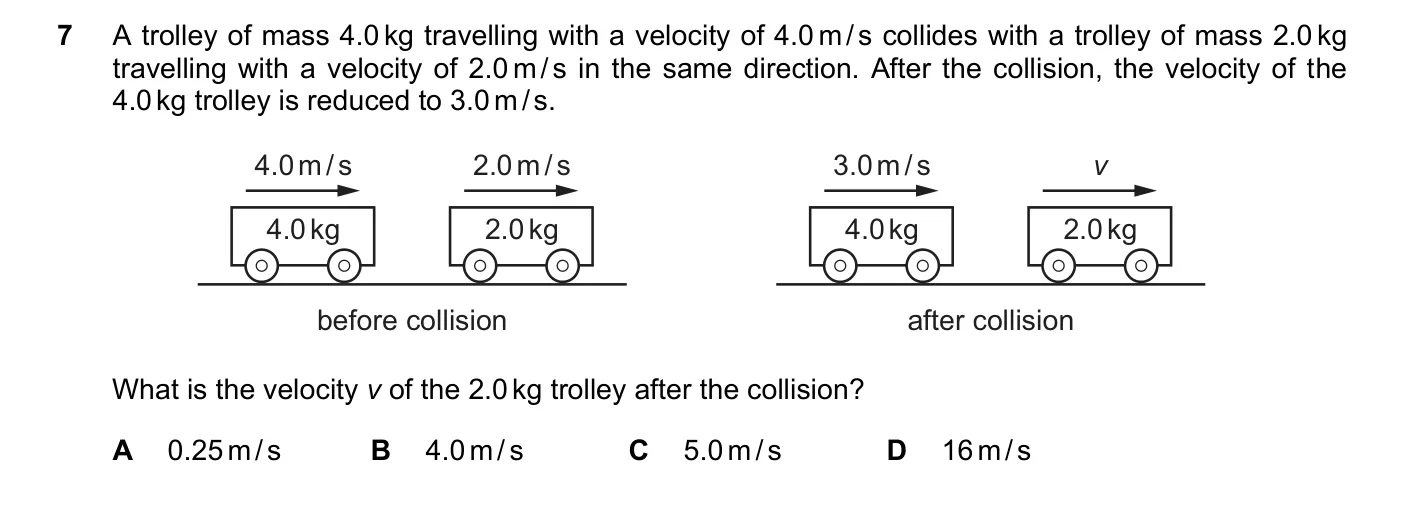 Question 7, November 2022, 0625 Paper 22