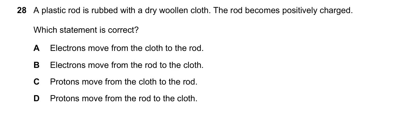 Question 28, November 2022, 0625 Paper 22