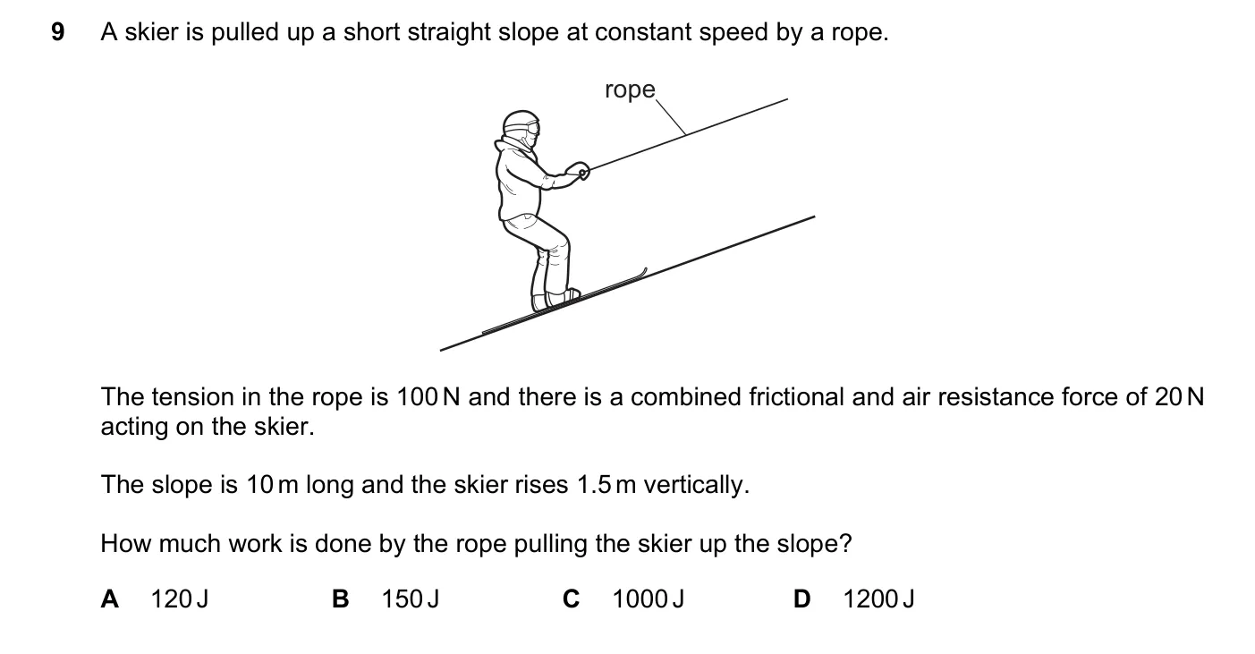 Question 9, November 2022, 0625 Paper 23