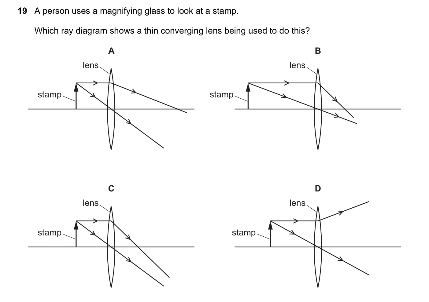 Question 19, November 2022, 0625 Paper 23