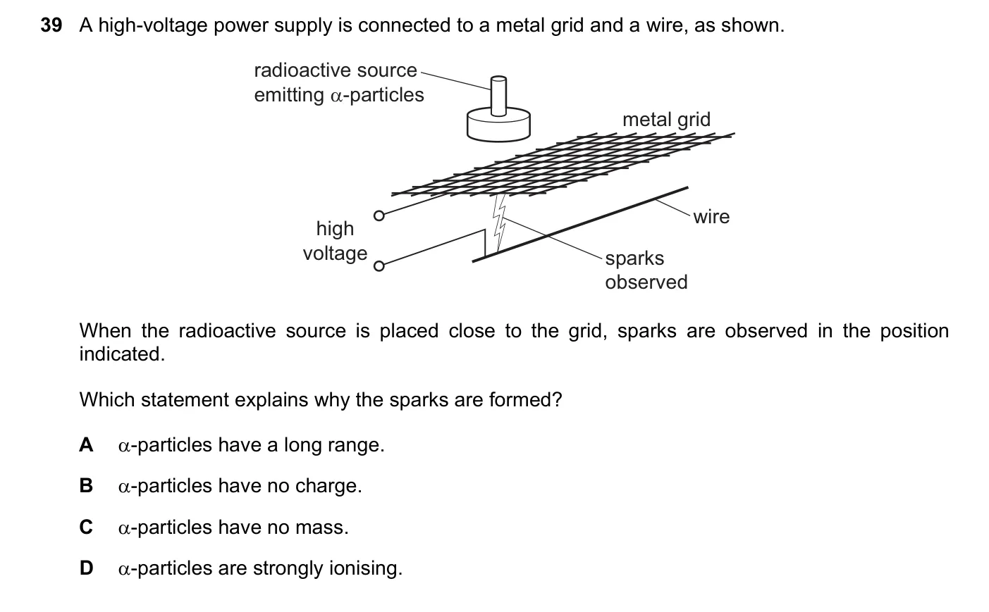 Question 39, November 2022, 0625 Paper 23