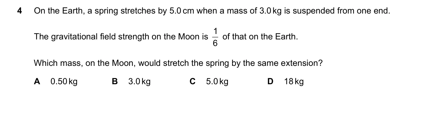 Question 4, June 2023, 0625 Paper 21