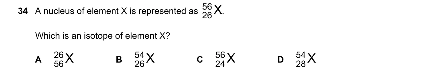 Question 34, June 2023, 0625 Paper 21
