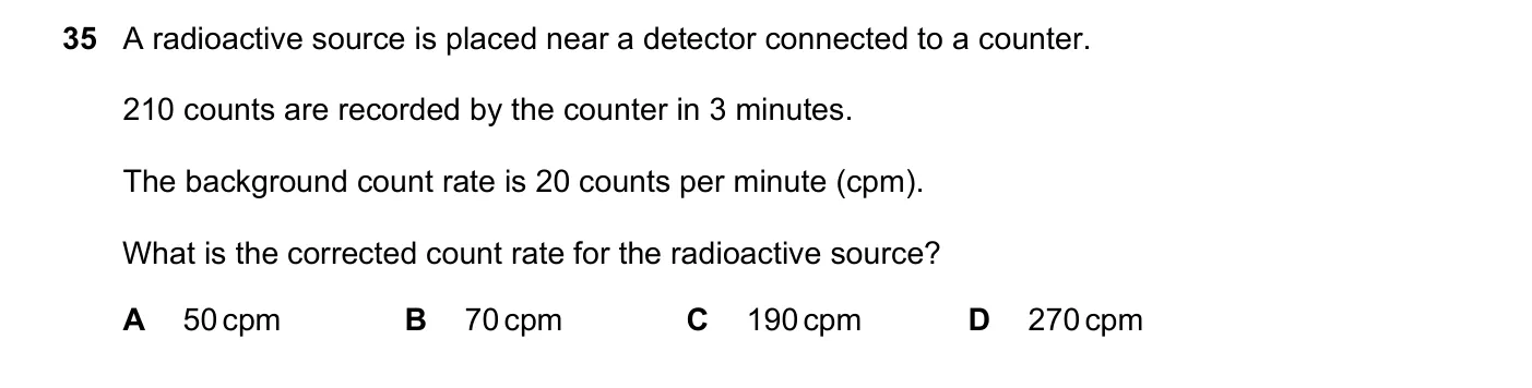 Question 35, June 2023, 0625 Paper 21