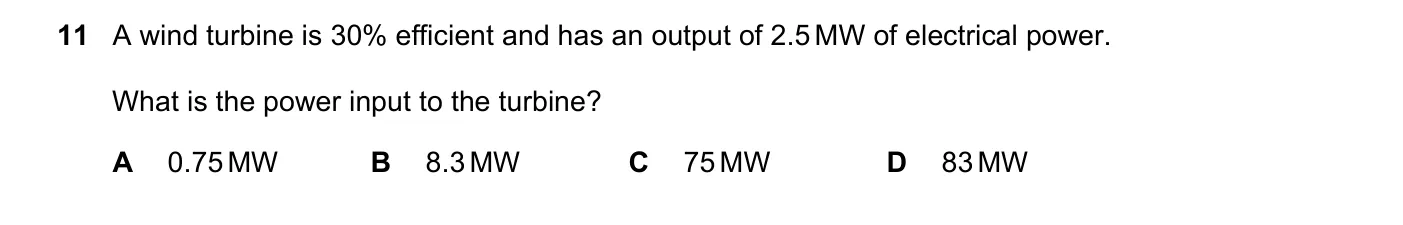 Question 11, June 2023, 0625 Paper 22