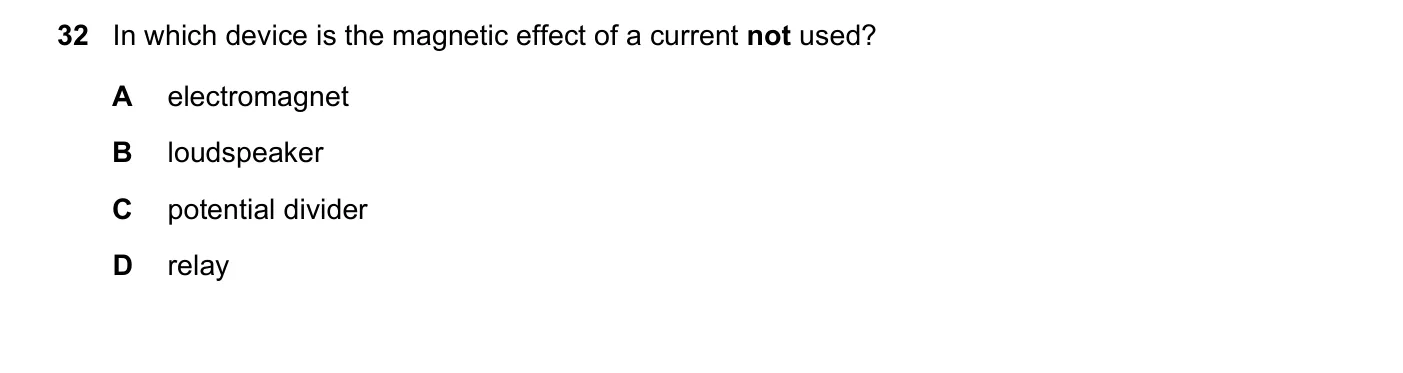 Question 32, June 2023, 0625 Paper 22