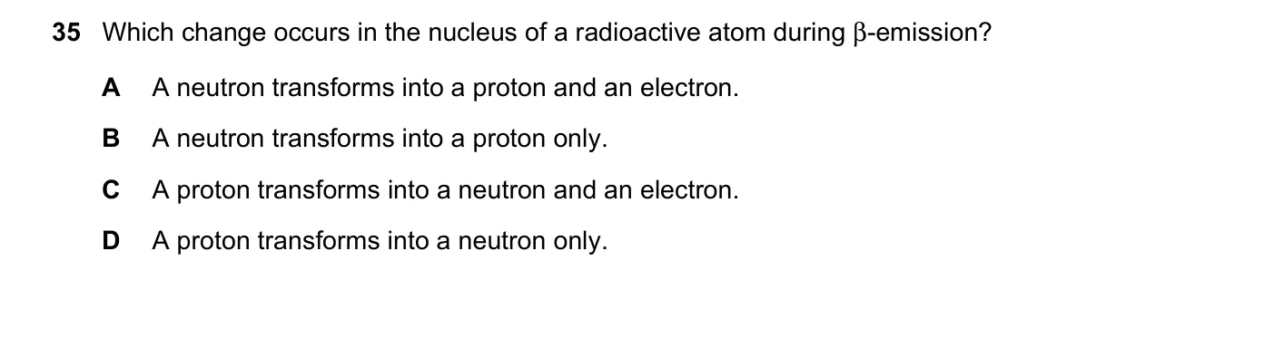 Question 35, June 2023, 0625 Paper 22