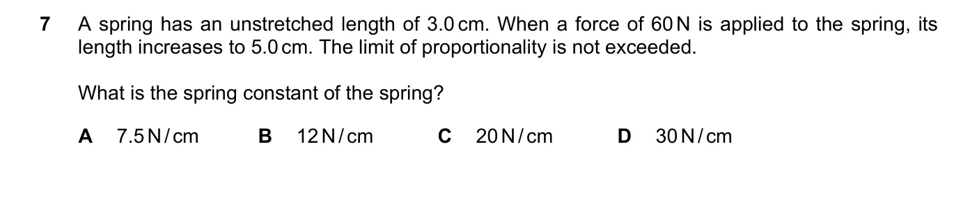 Question 7, June 2023, 0625 Paper 23