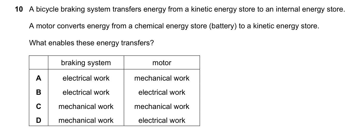 Question 10, June 2023, 0625 Paper 23