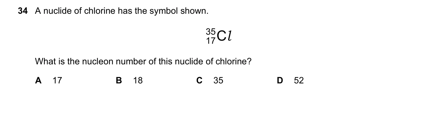 Question 34, June 2023, 0625 Paper 23