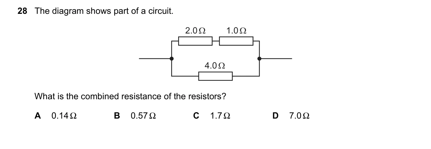 Question 28, March 2023, 0625 Paper 22