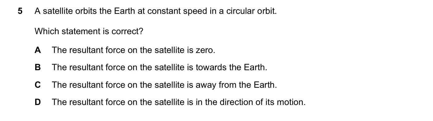 Question 5, November 2023, 0625 Paper 22