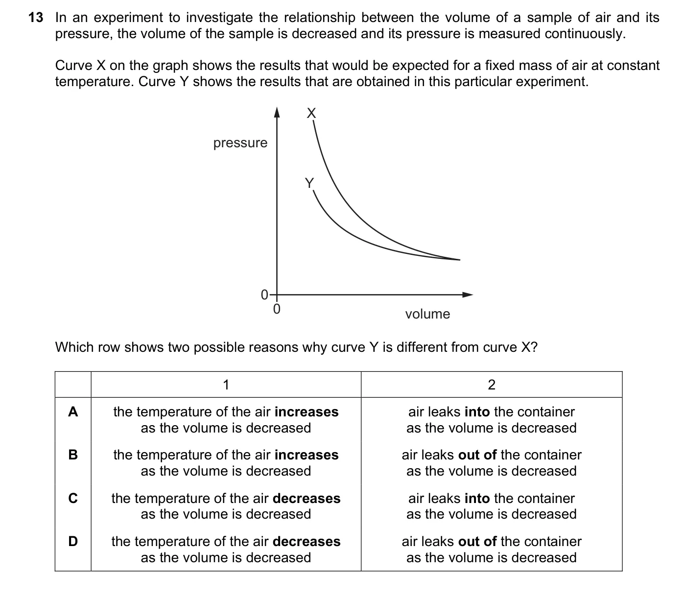 Question 13, November 2023, 0625 Paper 23