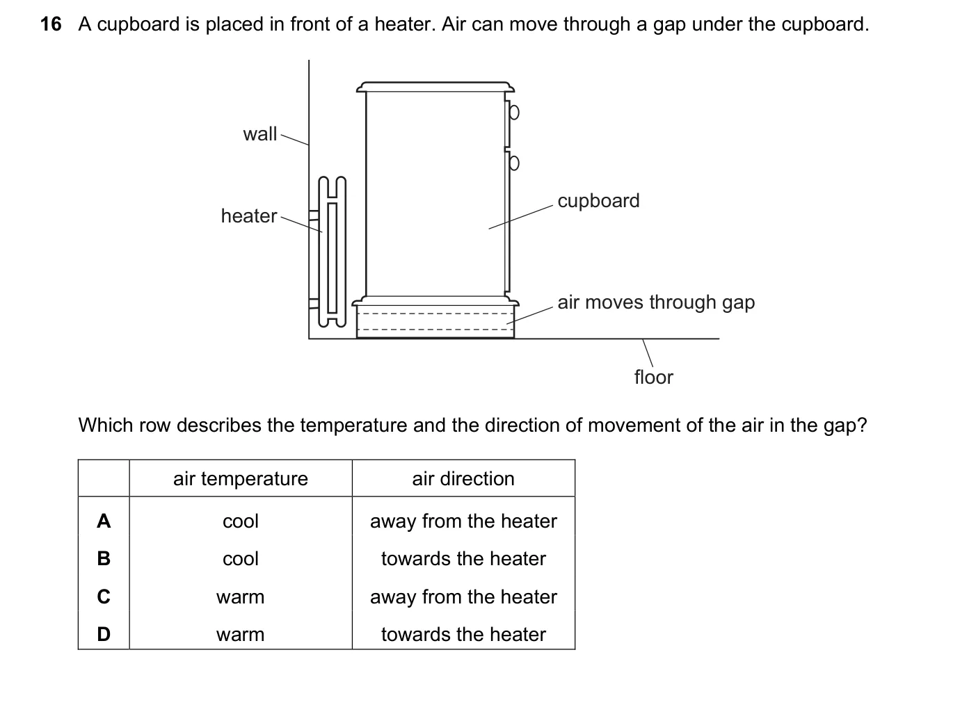 Question 16, November 2023, 0625 Paper 23