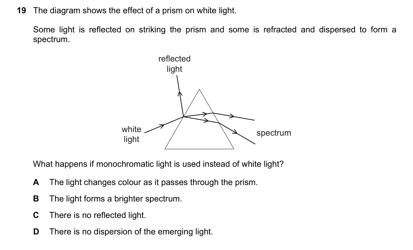Question 19, November 2023, 0625 Paper 23