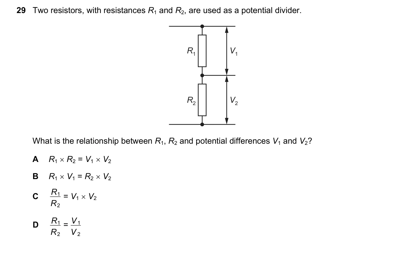Question 29, November 2023, 0625 Paper 23