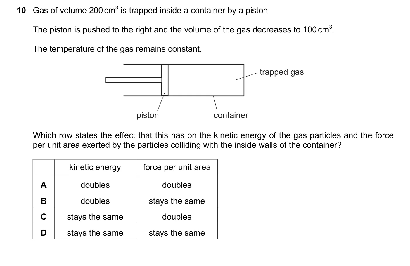 Question 10, June 2024, 0625 Paper 21