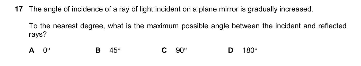 Question 17, June 2024, 0625 Paper 21