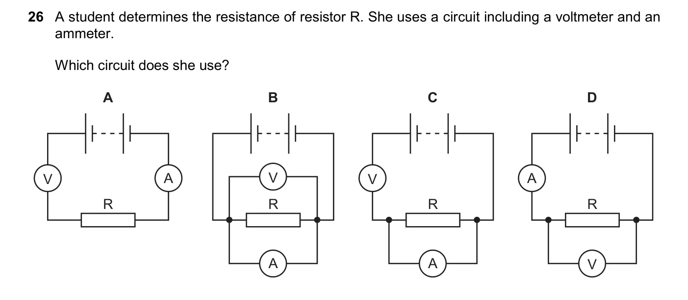 Question 26, June 2024, 0625 Paper 21