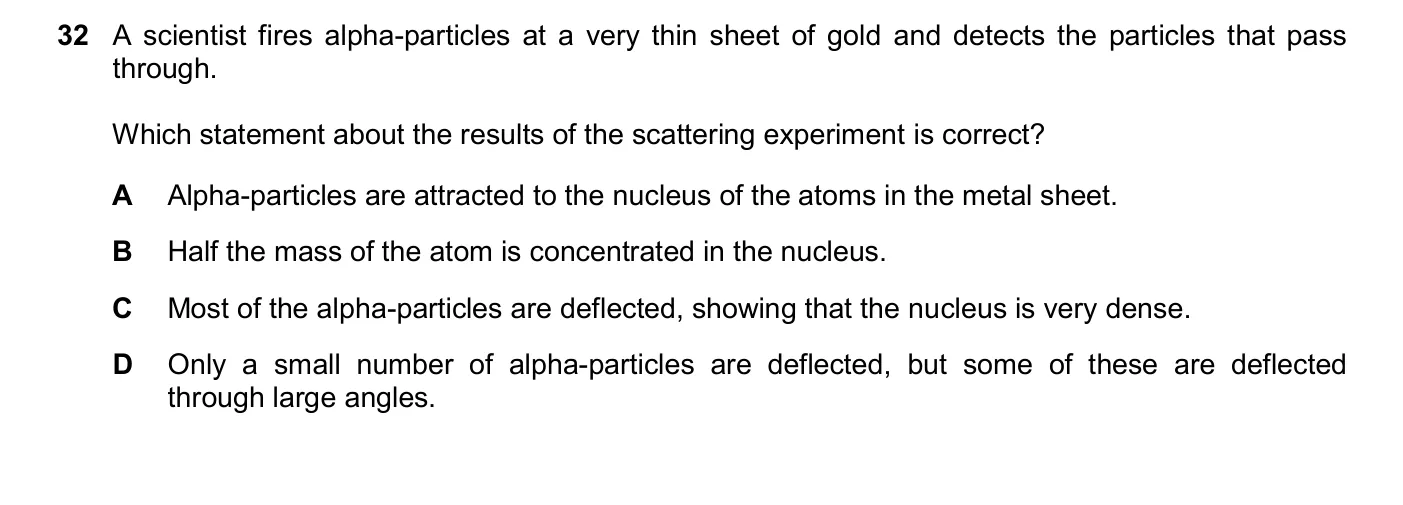 Question 32, June 2024, 0625 Paper 21