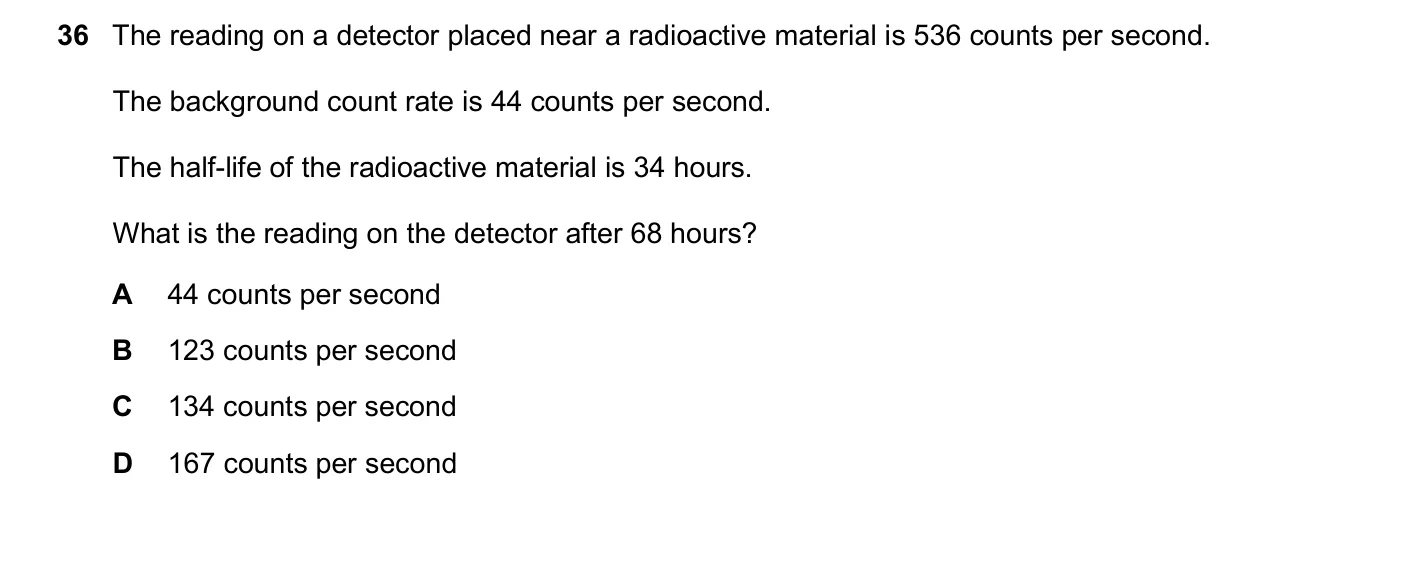 Question 36, June 2024, 0625 Paper 21