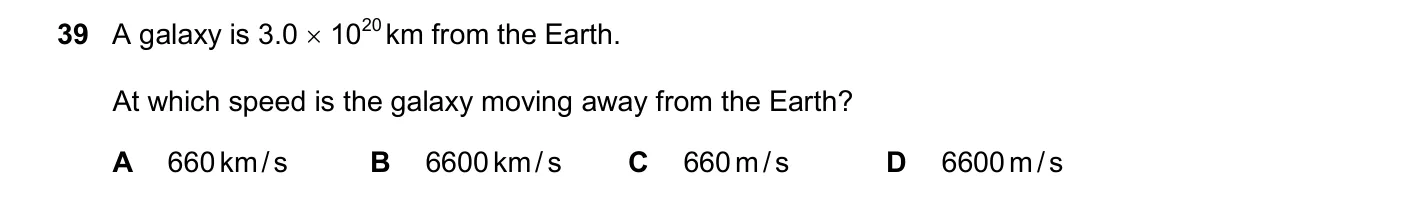 Question 39, June 2024, 0625 Paper 21