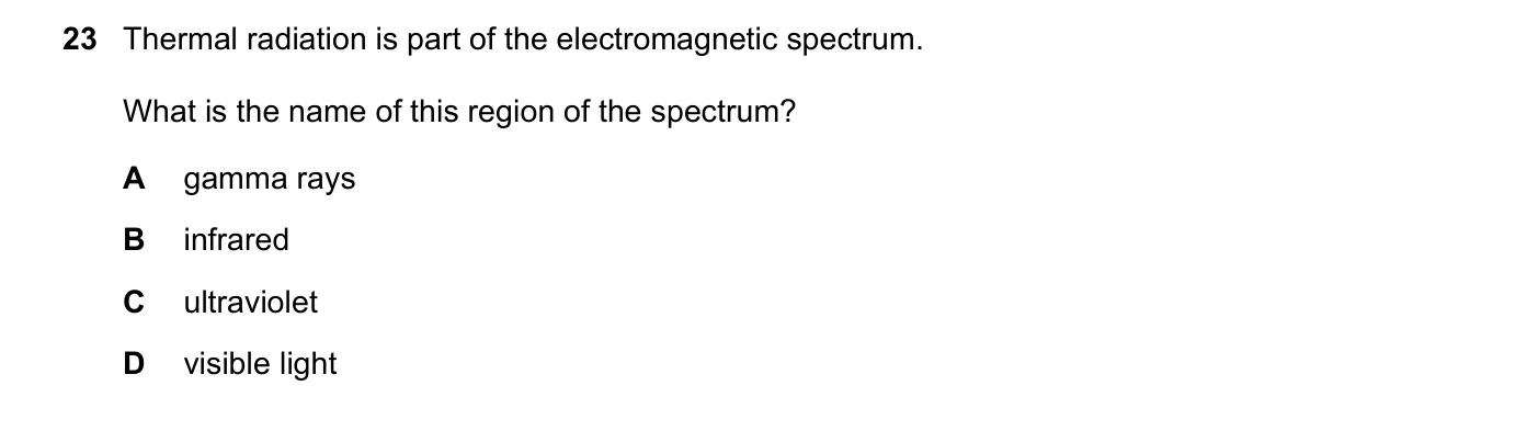 Question 23, June 2024, 0625 Paper 22