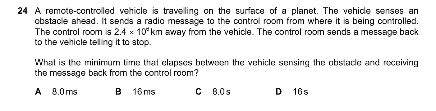 Question 24, June 2024, 0625 Paper 22