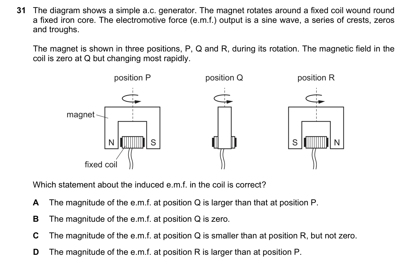Question 31, June 2024, 0625 Paper 22