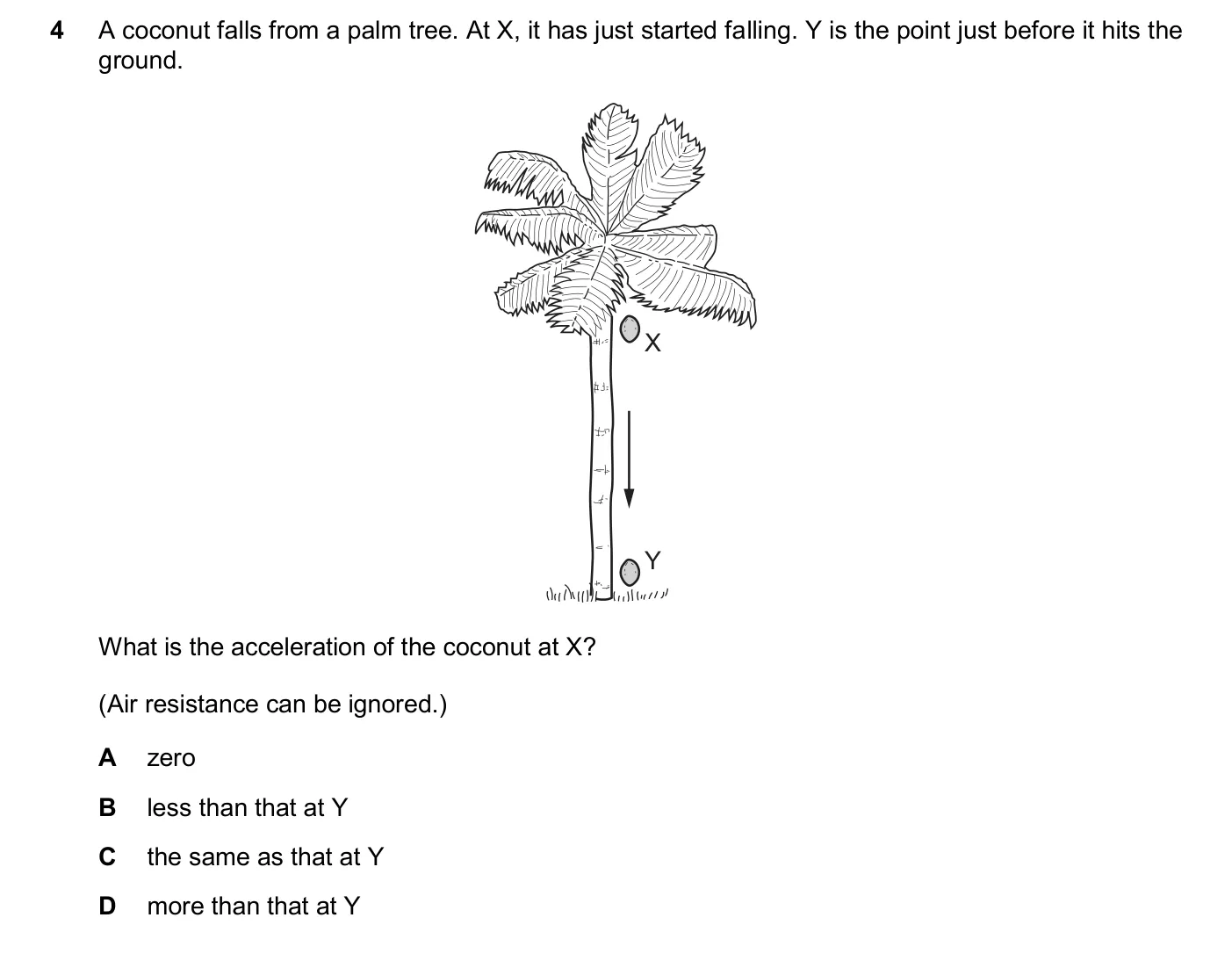 Question 4, November 2024, 0625 Paper 21