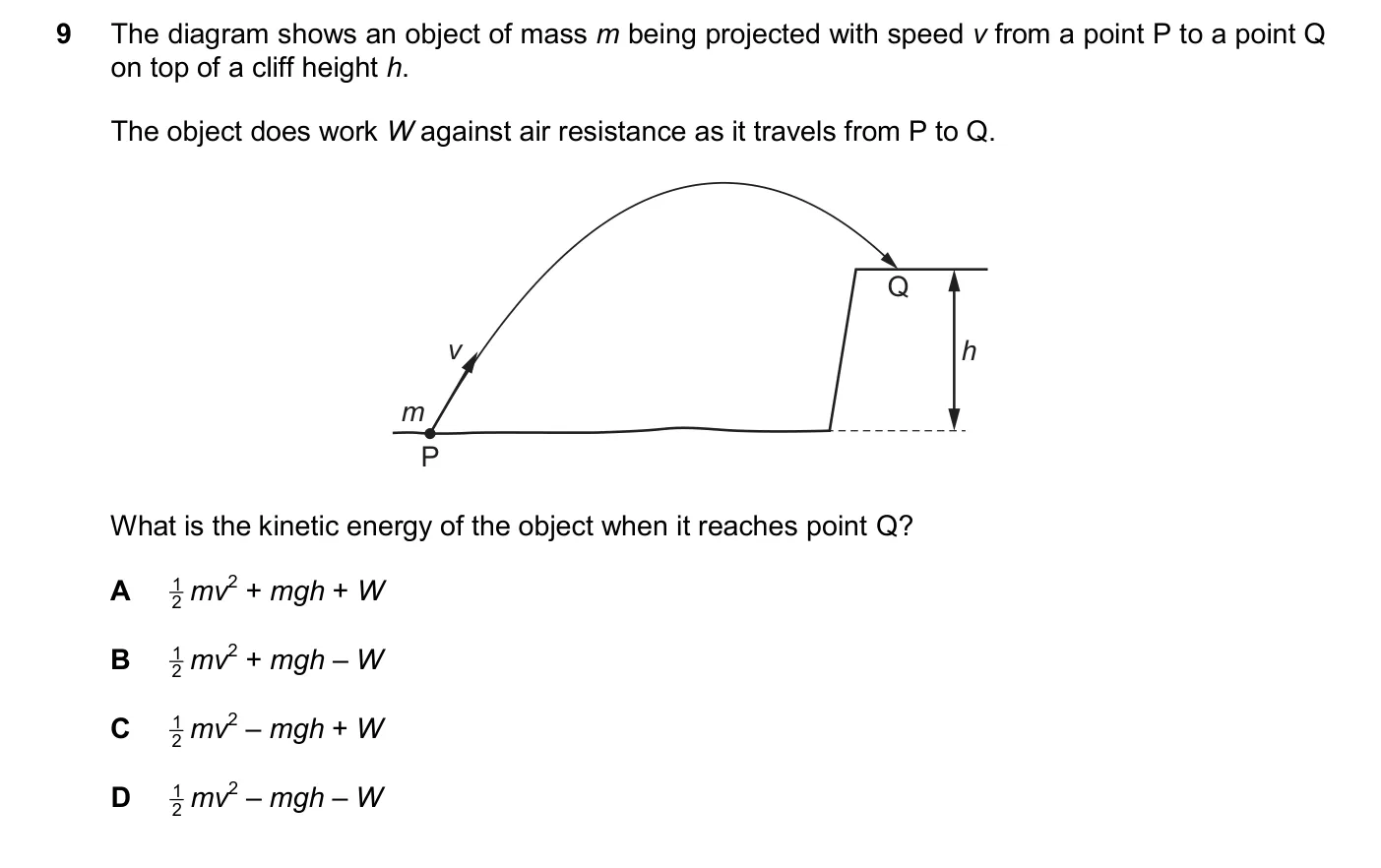 Question 9, November 2024, 0625 Paper 21