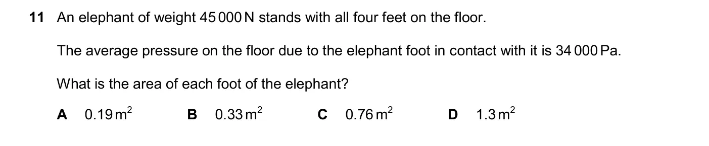 Question 11, November 2024, 0625 Paper 21
