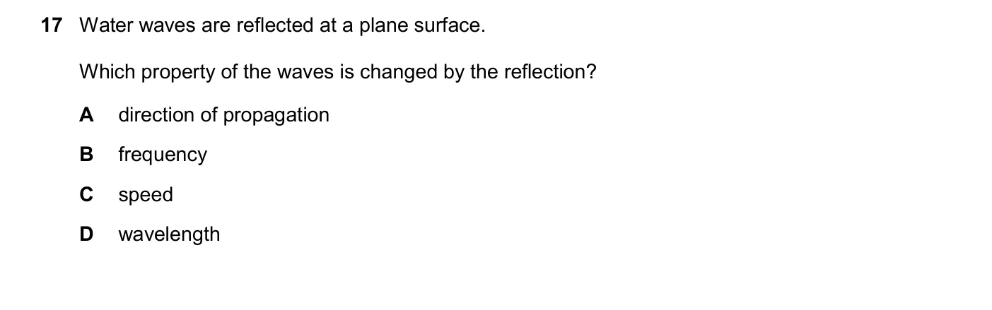 Question 17, November 2024, 0625 Paper 21