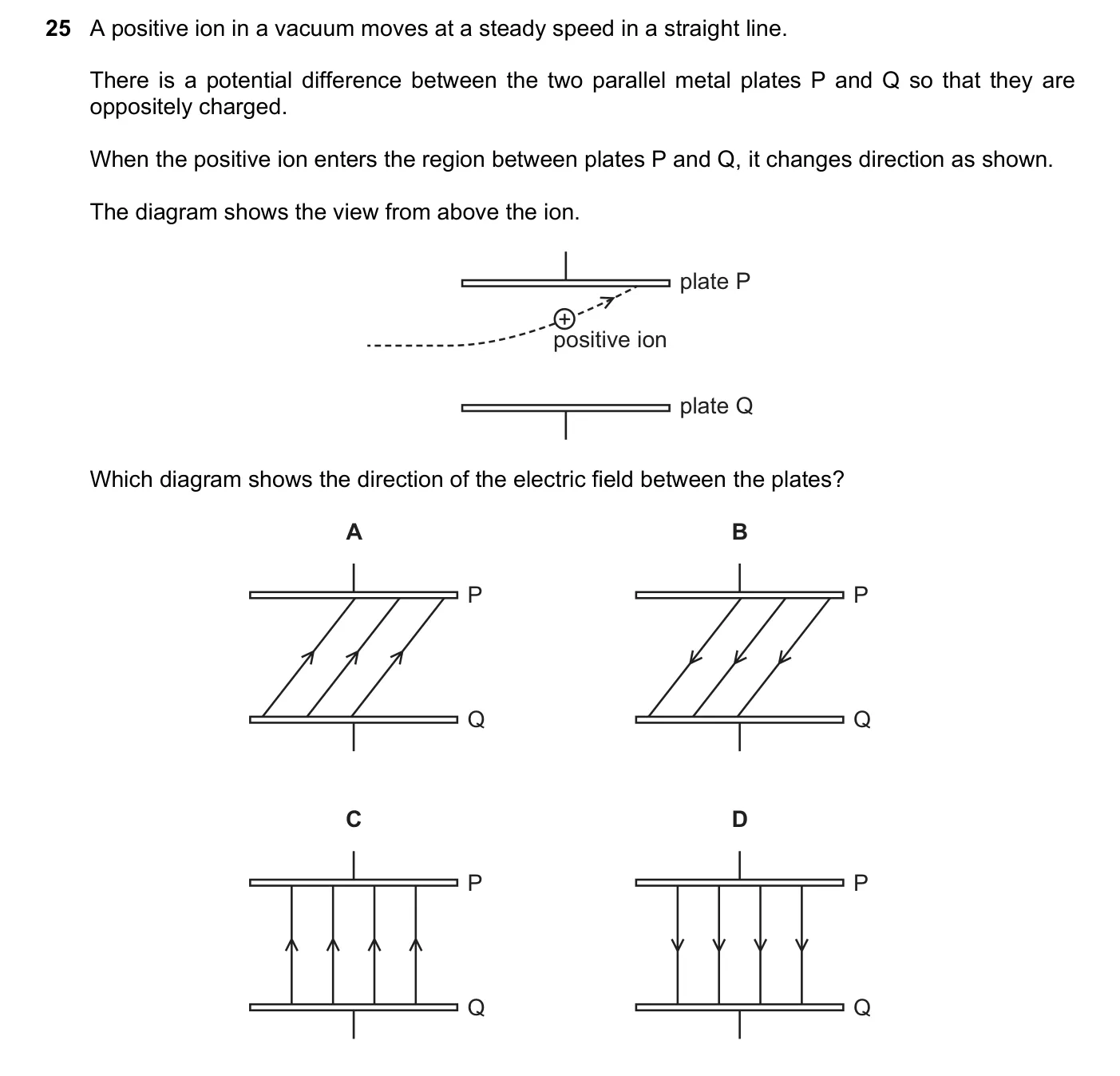 Question 25, November 2024, 0625 Paper 22