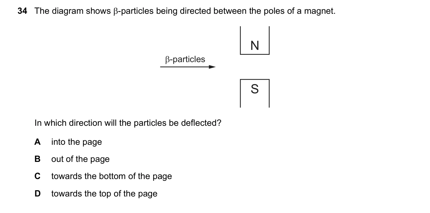 Question 34, November 2024, 0625 Paper 22