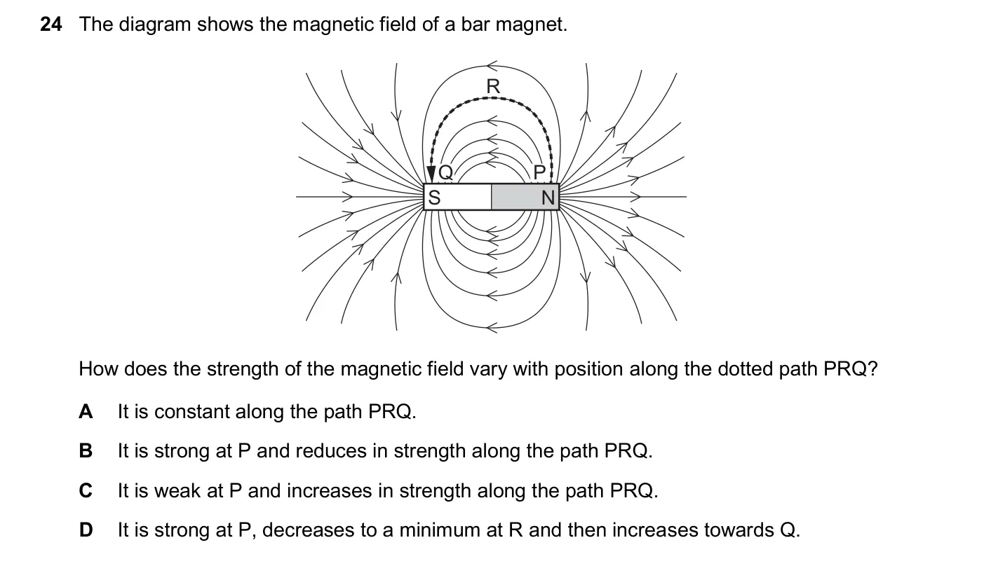 Question 24, November 2024, 0625 Paper 23