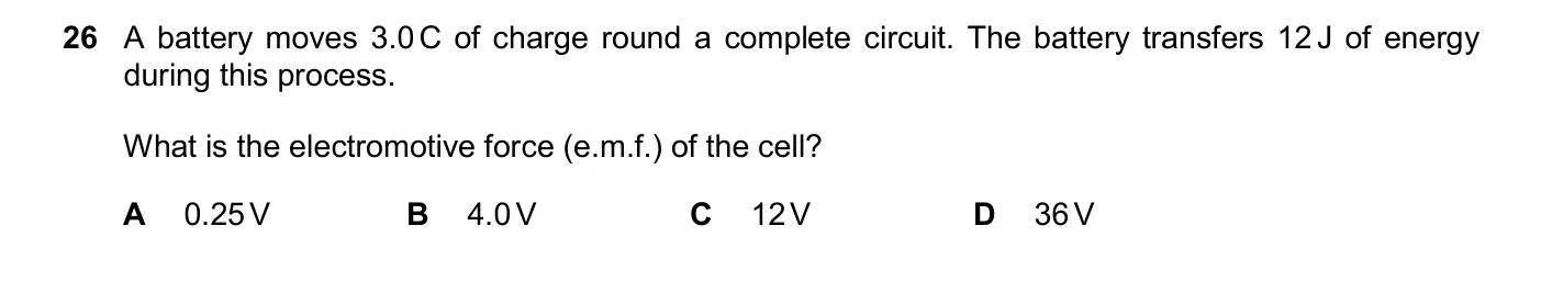 Question 26, November 2024, 0625 Paper 23