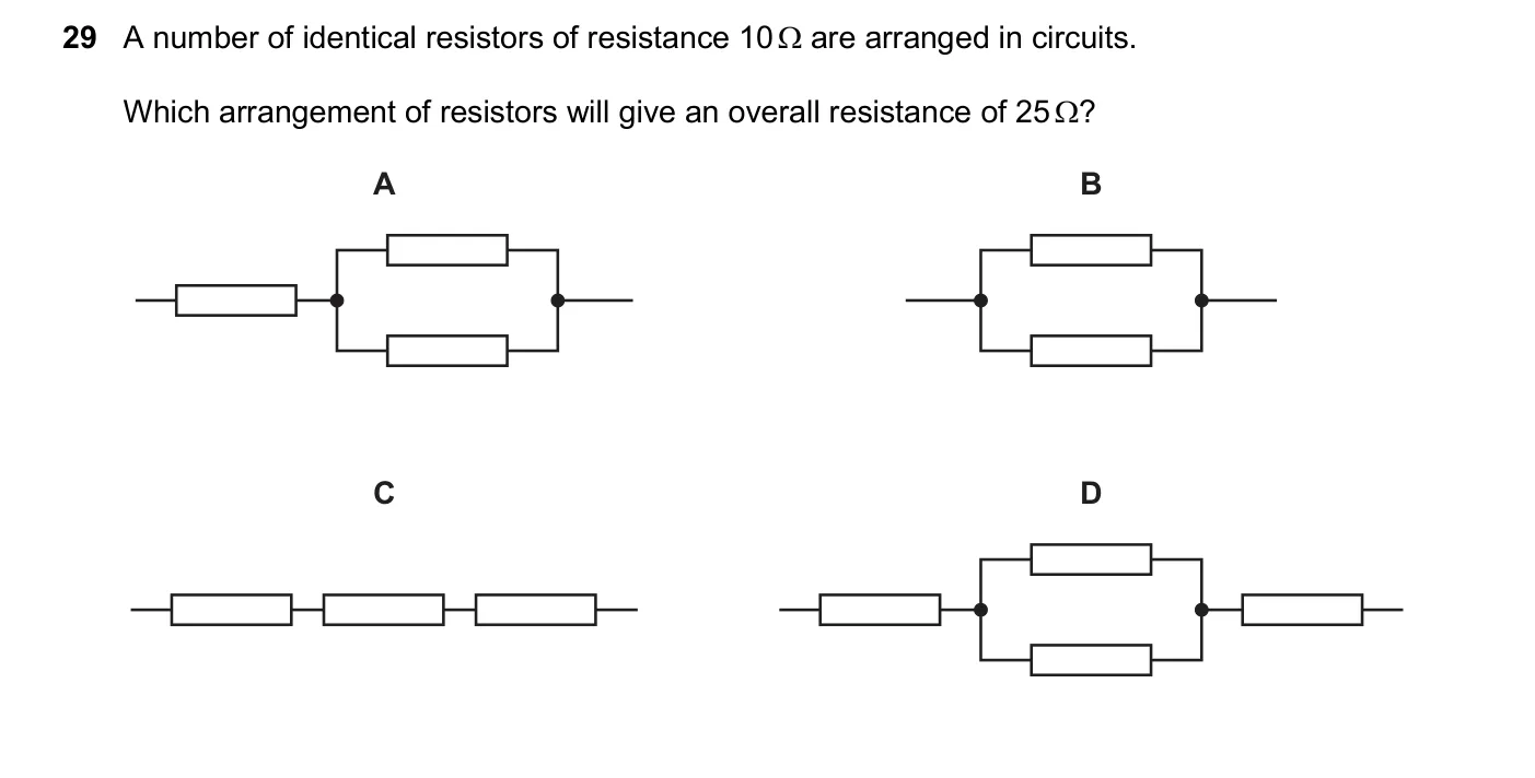 Question 29, November 2024, 0625 Paper 23