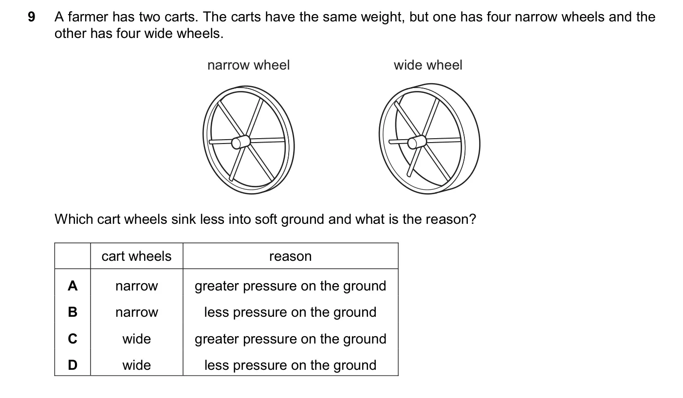Question 9, June 2025, 0625 Paper 21