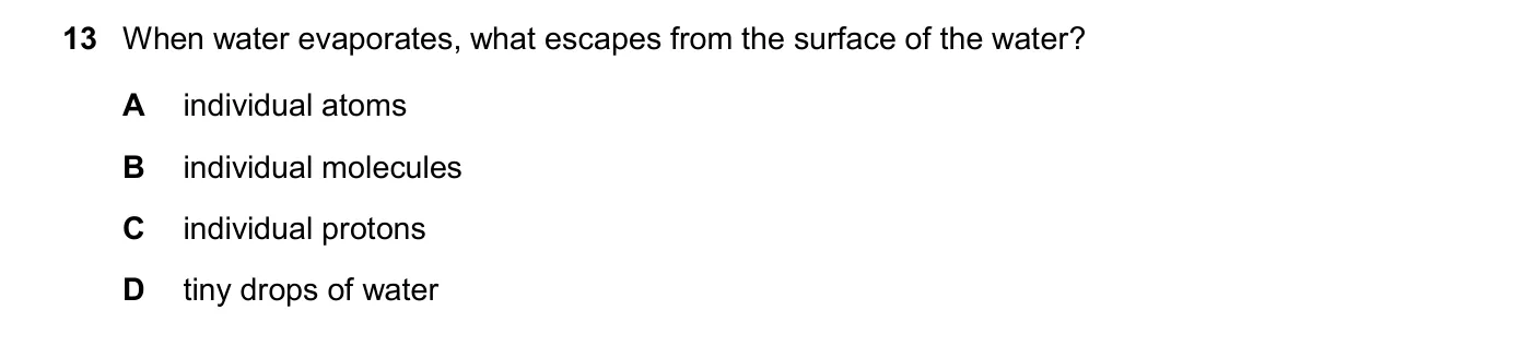 Question 13, June 2025, 0625 Paper 21