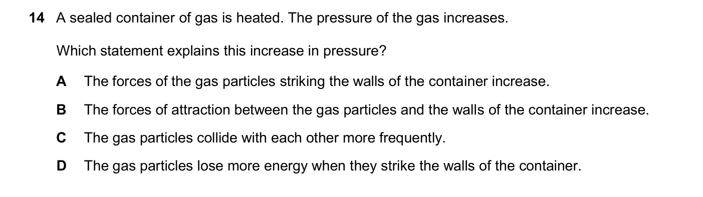Question 14, June 2025, 0625 Paper 21