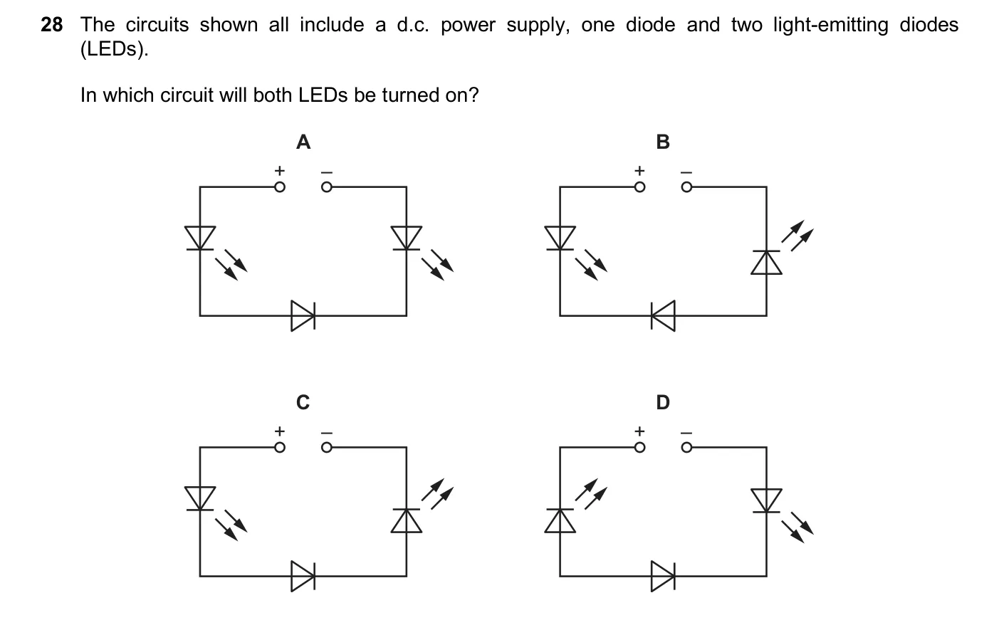 Question 28, June 2025, 0625 Paper 21