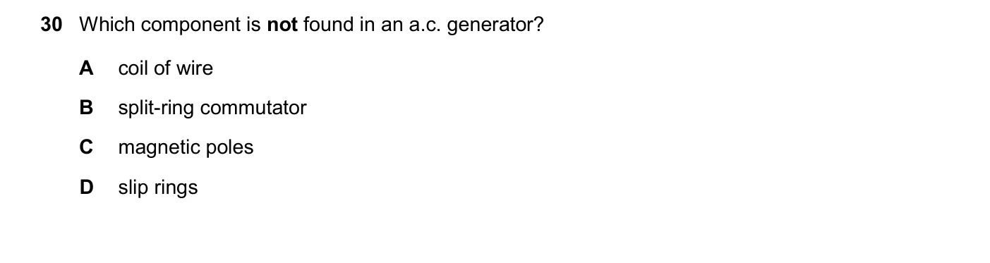 Question 30, June 2025, 0625 Paper 21