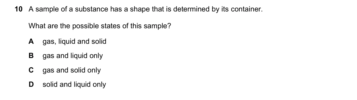 Question 10, June 2025, 0625 Paper 22