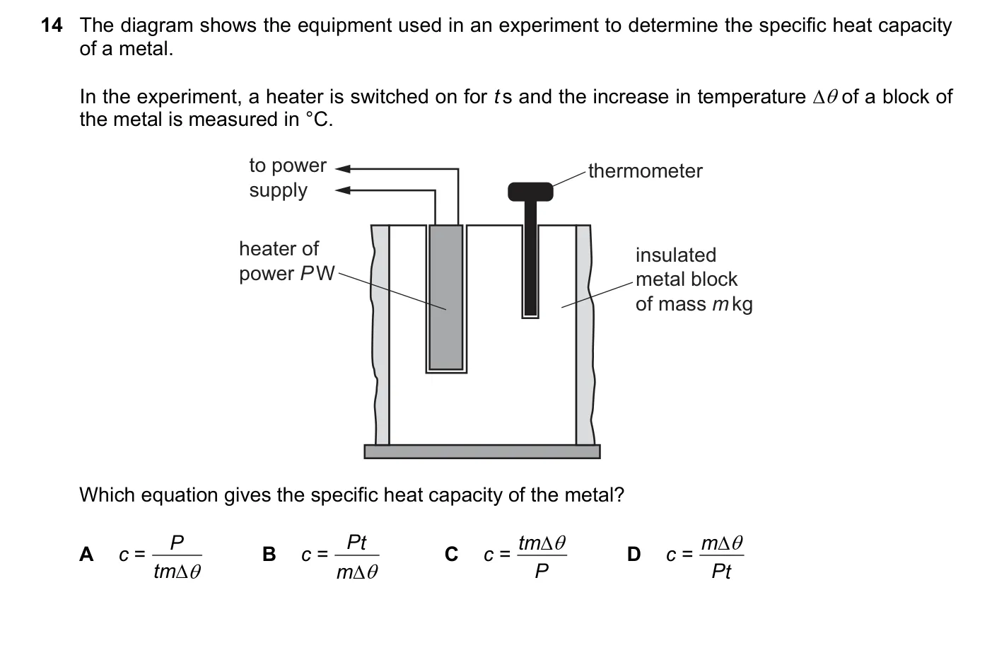 Question 14, June 2025, 0625 Paper 22