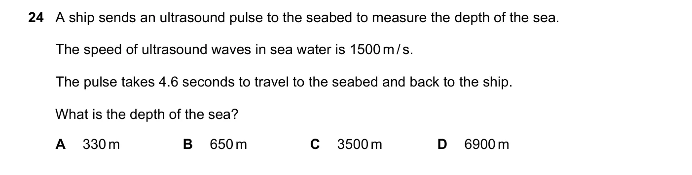 Question 24, June 2025, 0625 Paper 22