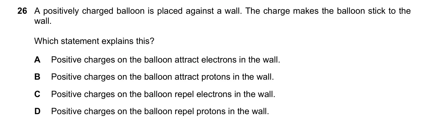Question 26, June 2025, 0625 Paper 22