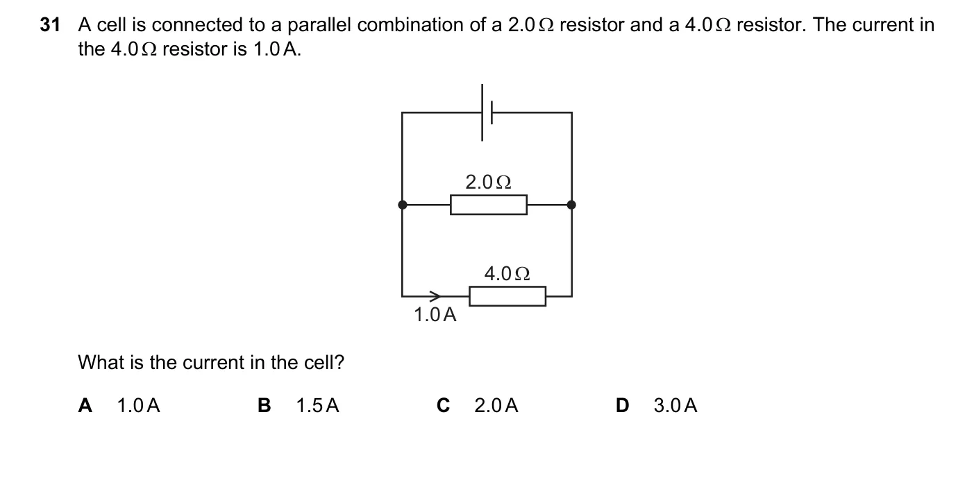 Question 31, June 2025, 0625 Paper 22