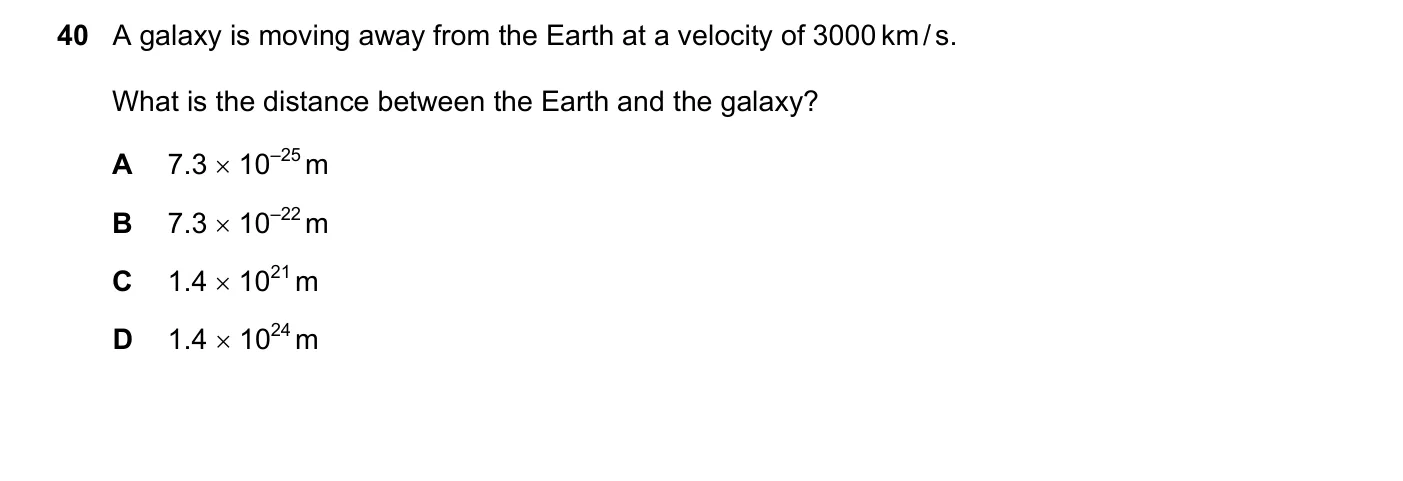 Question 40, June 2025, 0625 Paper 22